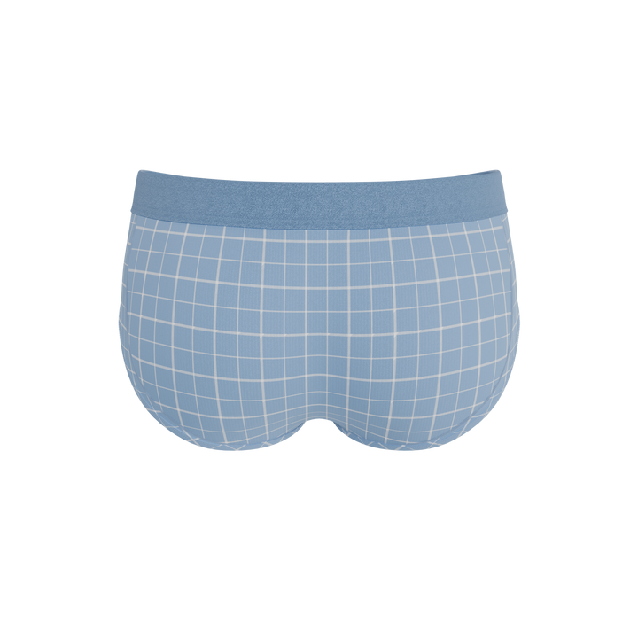 Men's Ball Hammock® Pouch Briefs - The Spick & Span - Blue Windowpane Plaid