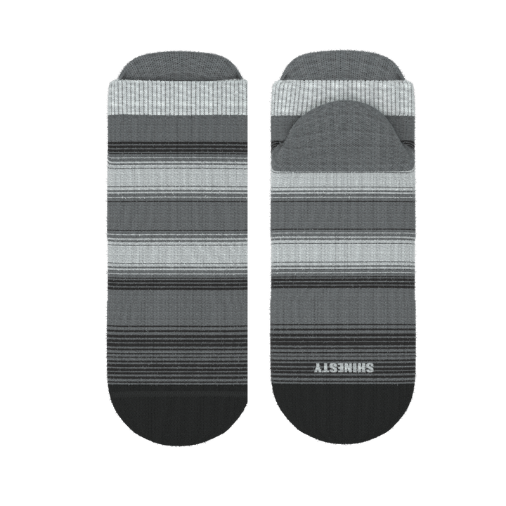 The Static Channel | Stripe Heel Hammock™ Ankle Socks