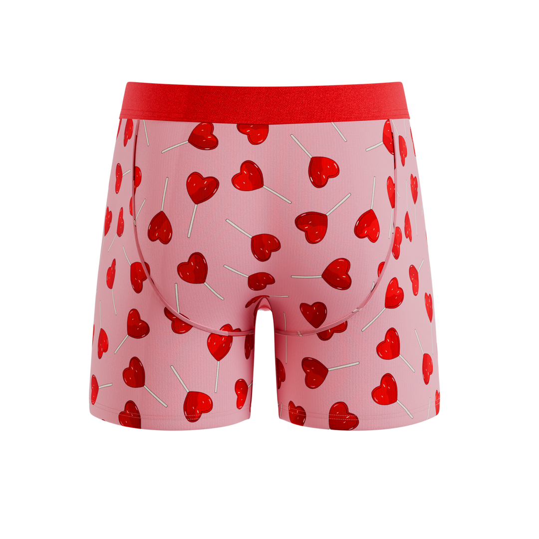 The Suckered In | Heart Lollipop Ball Hammock® Pouch Underwear
