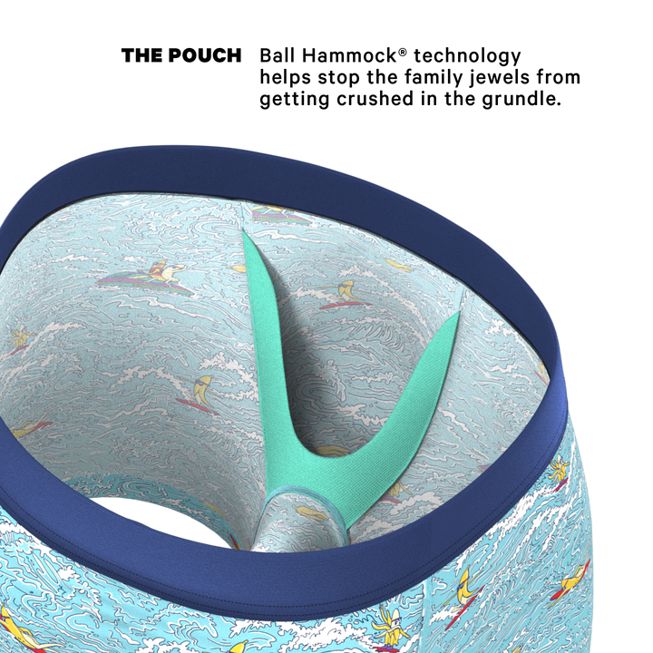 Shinesty Surfin' Turf Ball Hammock® Pouch Underwear