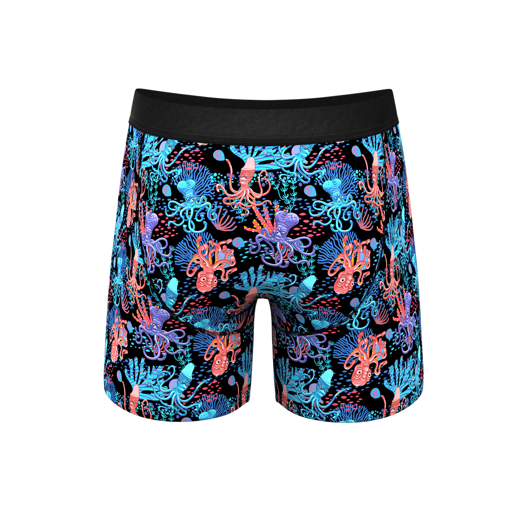 Shinesty "The Swollen Tentacles" Octopus Ball Hammock® Pouch Underwear With Fly