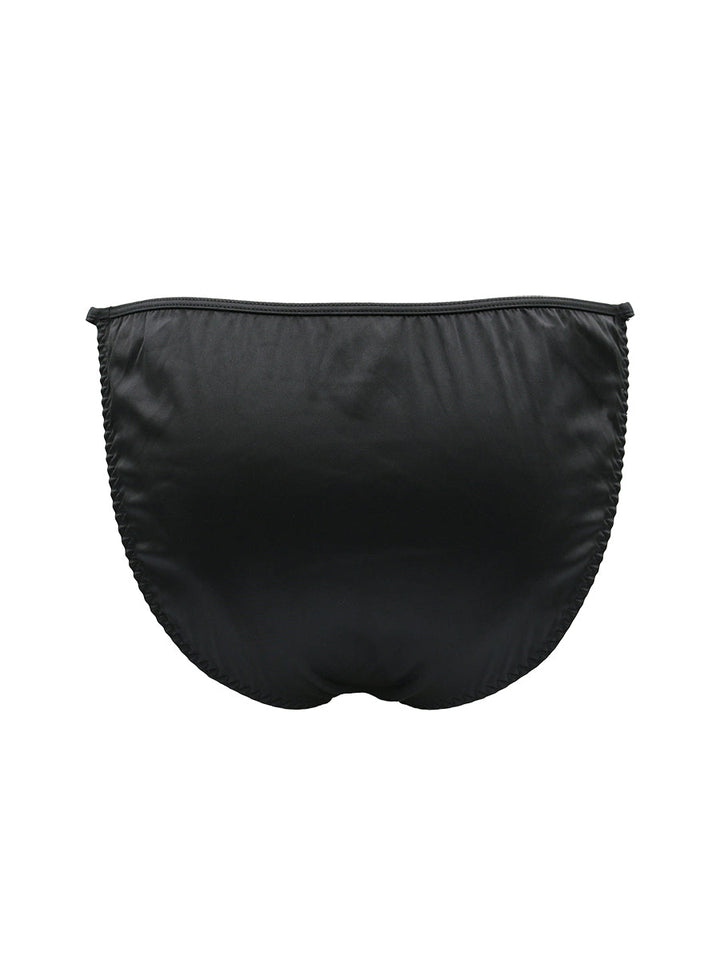 Body Aware Daydream String Tanga in black – men's o-ring adjustable tanga underwear