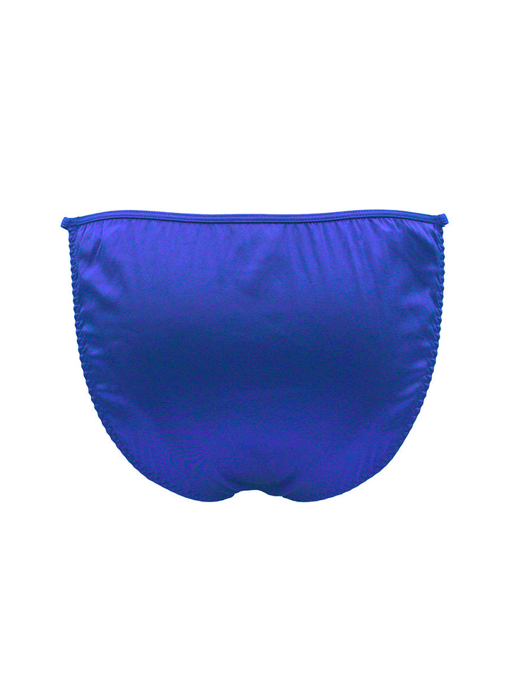 Body Aware Daydream String Tanga in blue – men's o-ring adjustable tanga underwear