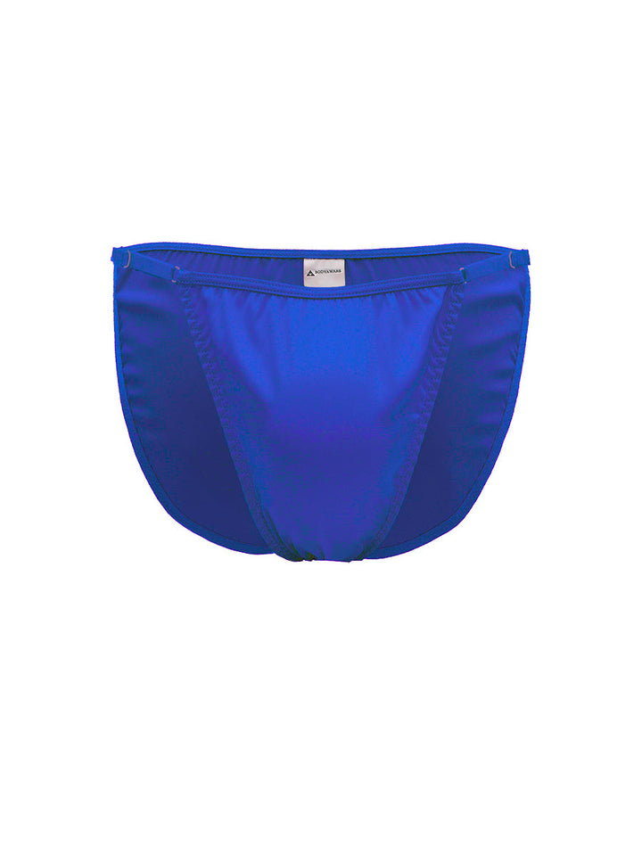 Body Aware Daydream String Tanga in blue – men's o-ring adjustable tanga underwear