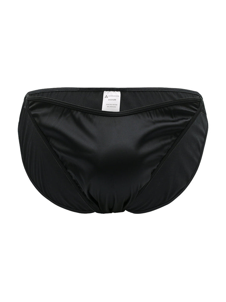Body Aware Daydream Brief in black – men's silky seamless lightweight underwear brief