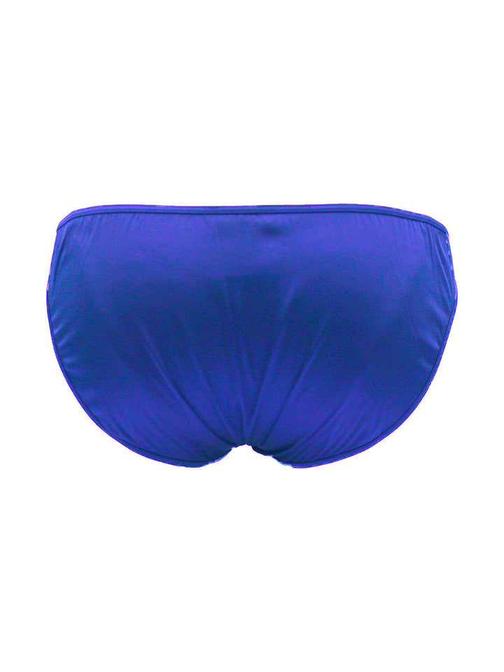 Body Aware Daydream Brief in blue – men's silky seamless lightweight underwear brief