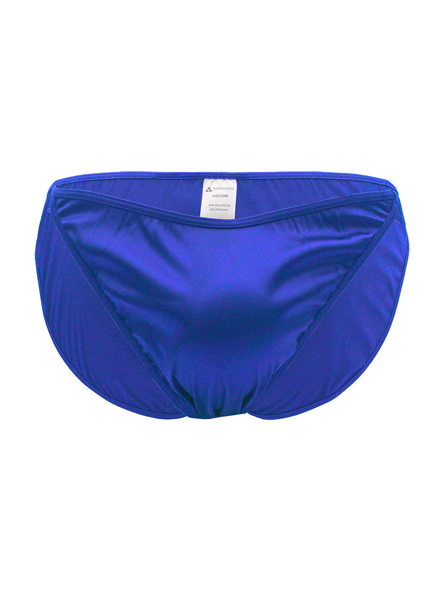 Body Aware Daydream Brief in blue – men's silky seamless lightweight underwear brief