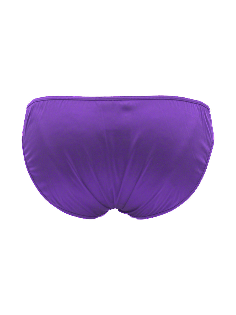 Body Aware Daydream Brief in purple – men's silky seamless lightweight underwear brief