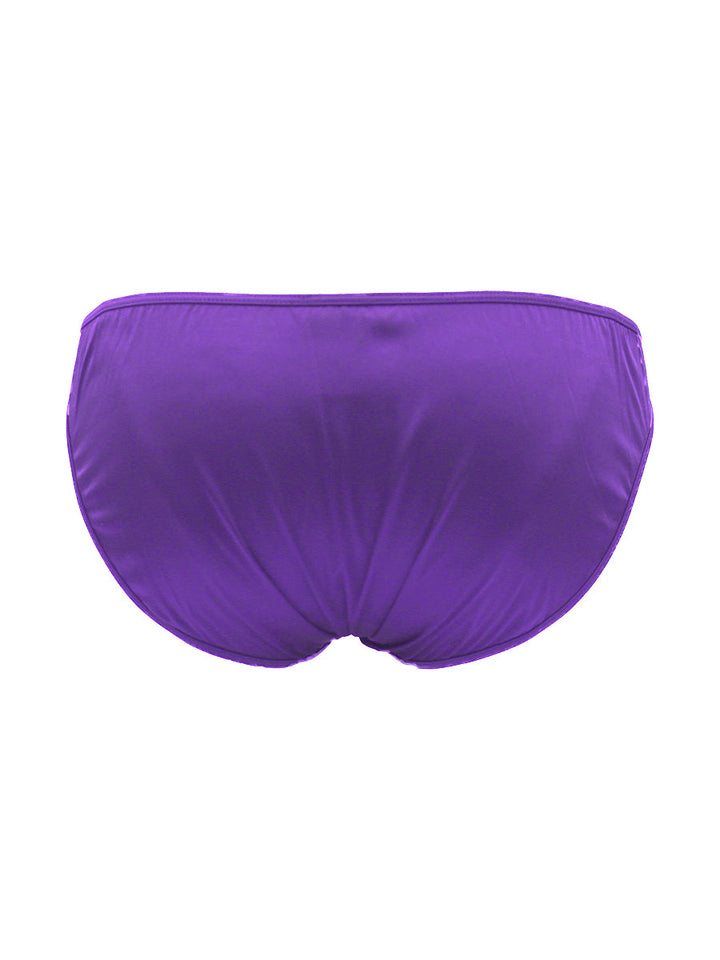 Body Aware Daydream Brief in purple – men's silky seamless lightweight underwear brief