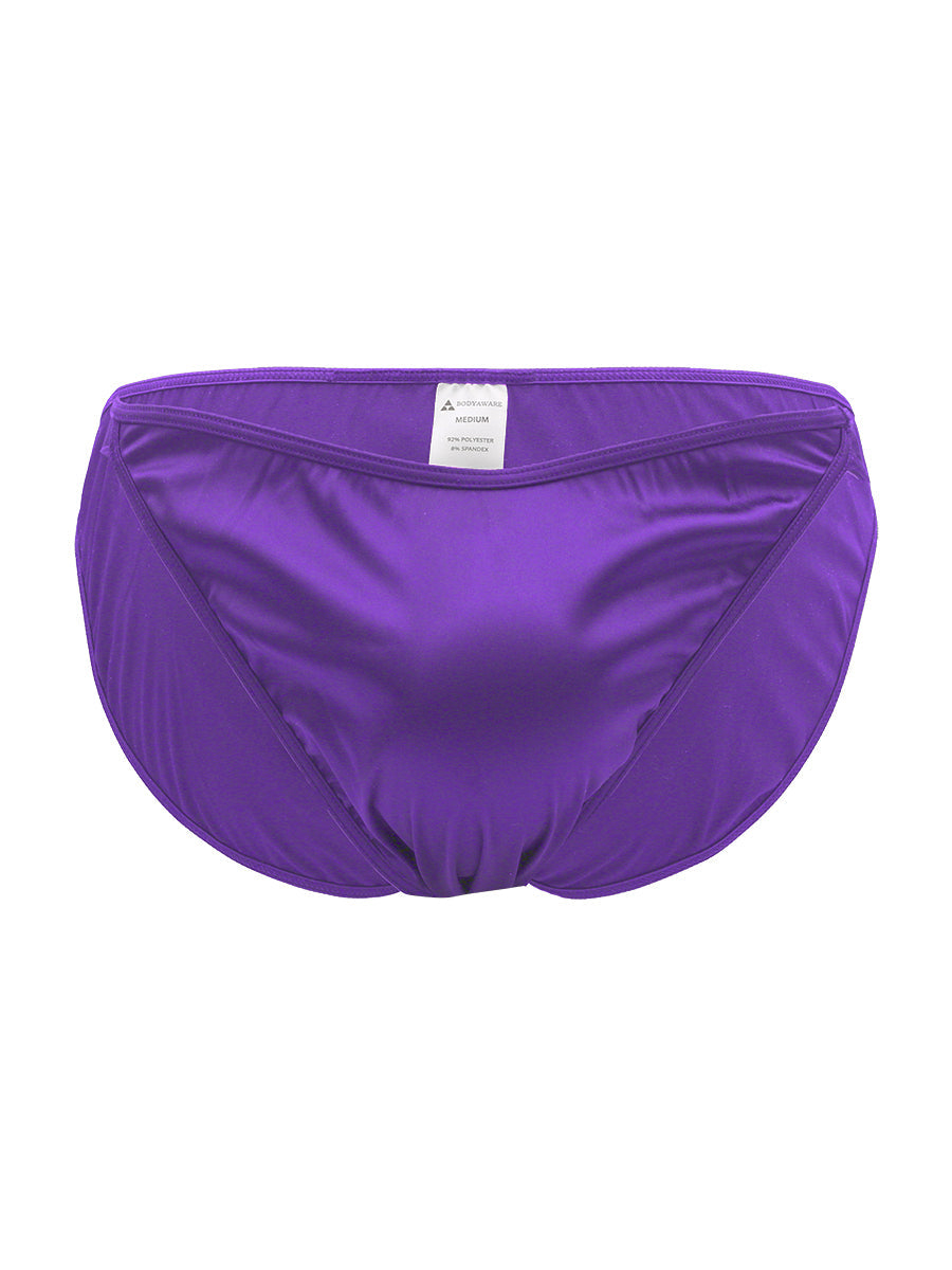 Body Aware Daydream Brief in purple – men's silky seamless lightweight underwear brief