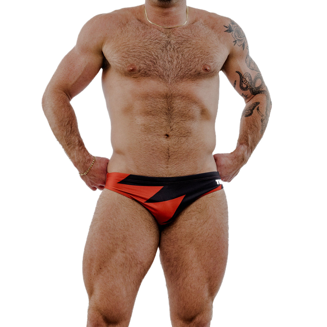 THK Gene men's swim brief – low rise stretch swimwear