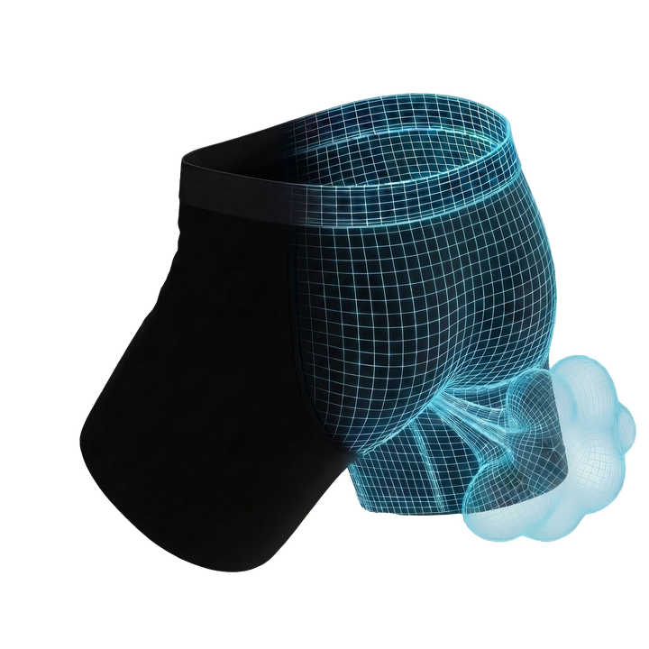 Shinesty Threat Level Midnight: Fart Proof Ball Hammock® Pouch Underwear
