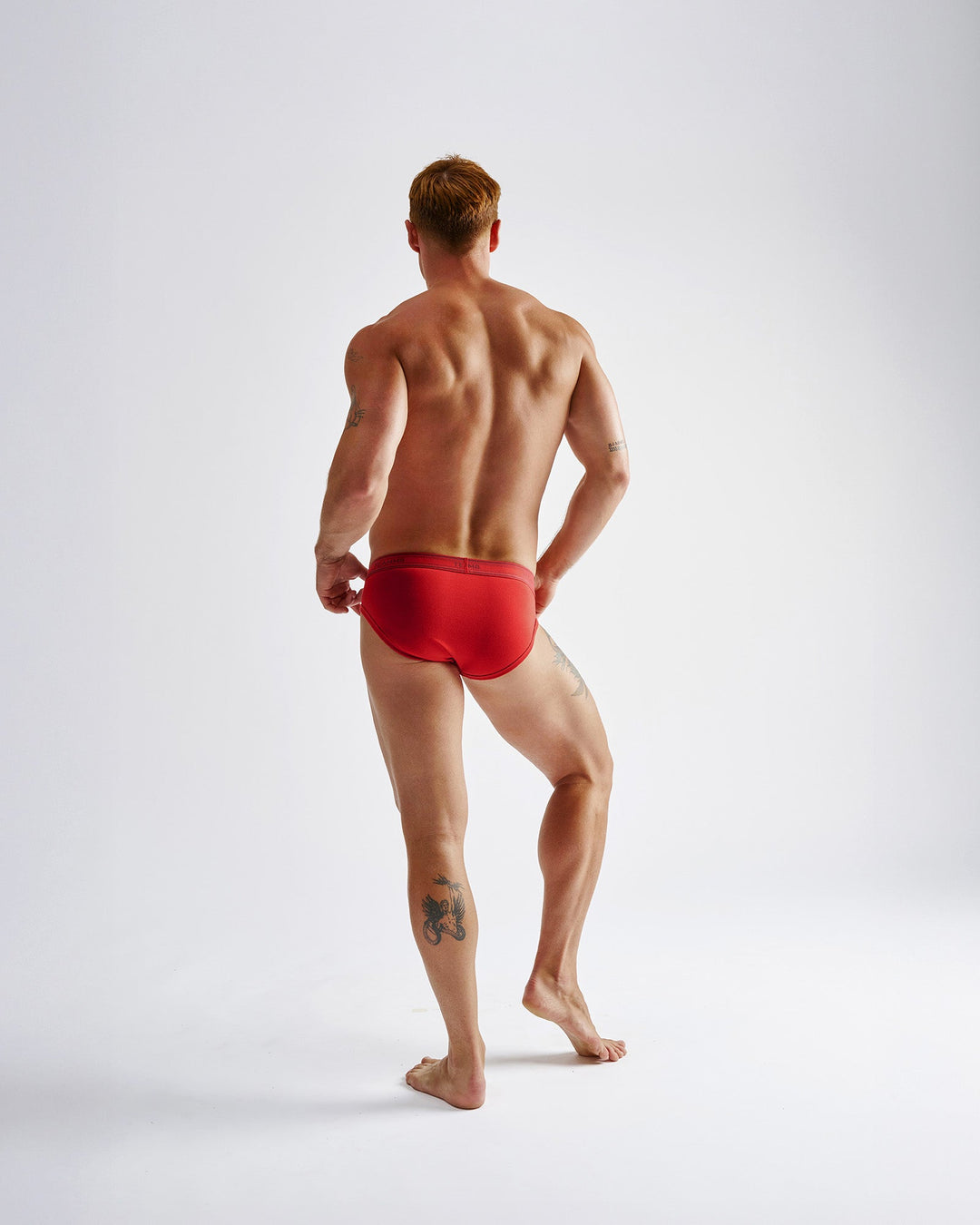 New Cotton Classic Brief - Crimson