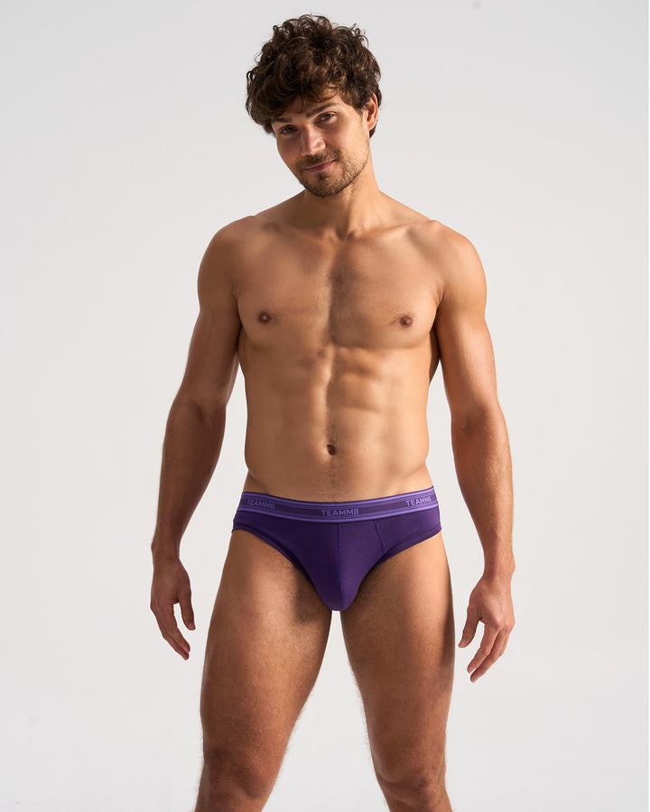 New Cotton Classic Brief - Violet
