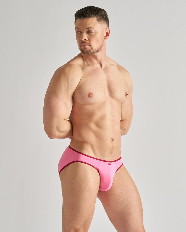 Flaunt Bikini Brief - Blush