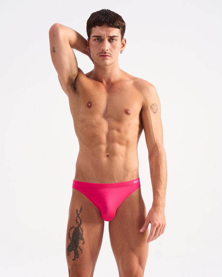 Body Bamboo Bikini Brief - Fuchsia