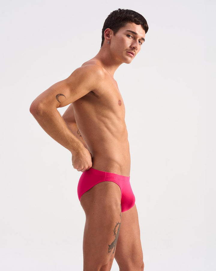 Body Bamboo Bikini Brief - Fuchsia