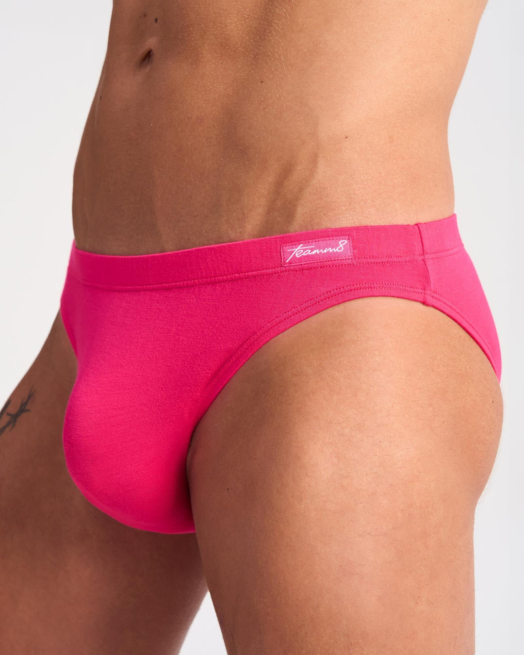 TEAMM8 Body Bamboo Bikini Brief Fuchsia Pink