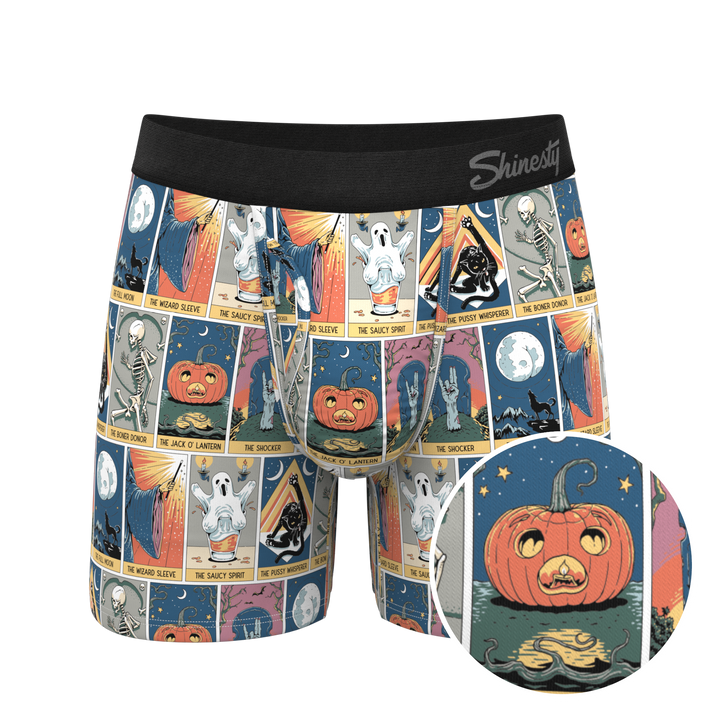 Shinesty "The Taboo" Tarot Cards Ball Hammock® Pouch Underwear with Fly