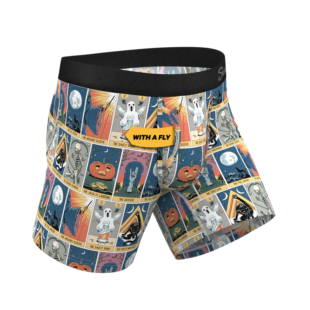Shinesty "The Taboo" Tarot Cards Ball Hammock® Pouch Underwear with Fly