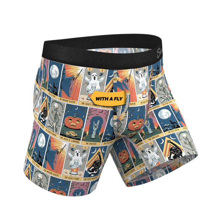 Shinesty "The Taboo" Tarot Cards Ball Hammock® Pouch Underwear with Fly