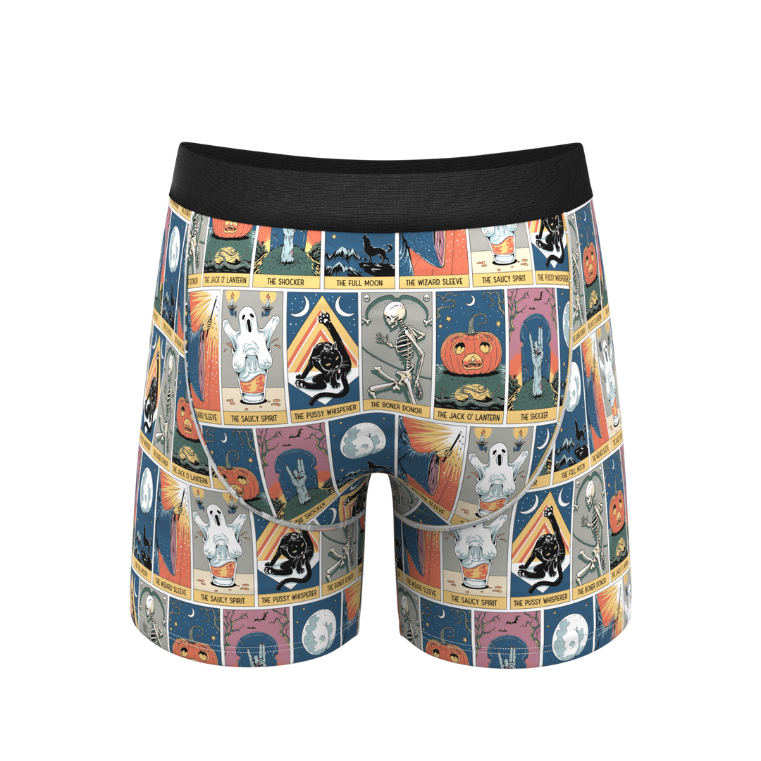 Shinesty "The Taboo" Tarot Cards Ball Hammock® Pouch Underwear with Fly