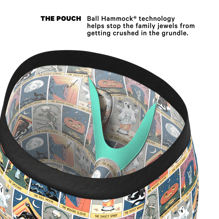 Shinesty "The Taboo" Tarot Cards Long Leg Ball Hammock® Pouch Boxer Briefs w/ Fly