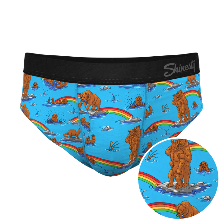 Shinesty "The Bear" Rainbow Ball Hammock® Briefs