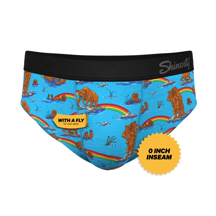 Shinesty "The Bear" Rainbow Ball Hammock® Briefs