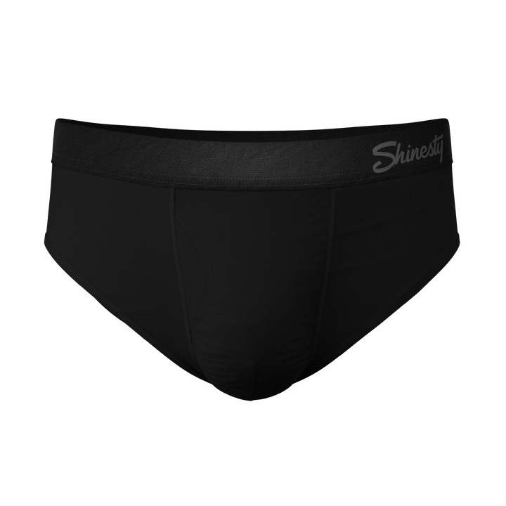 The Threat Level Midnight Black Briefs | Ball Hammock® Pouch Underwear