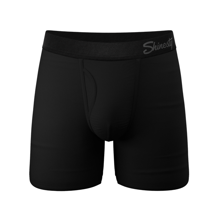 Threat Level Midnight: Black Ball Hammock® Magnum Big Pouch Boxer Briefs