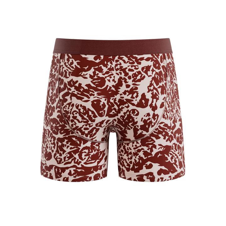 The Tomahawk Marbled Meat Ball Hammock® Pouch Underwear with Fly - Steak Print