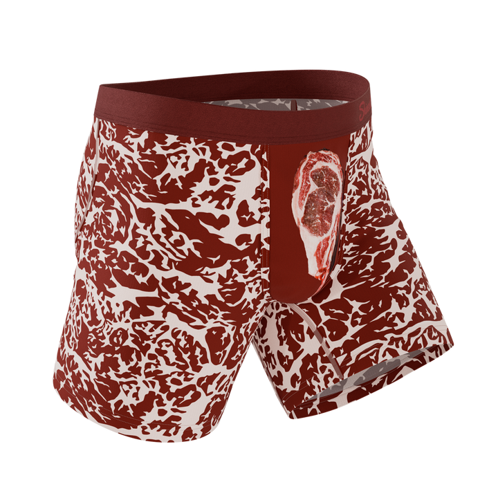 The Tomahawk Marbled Meat Ball Hammock® Pouch Underwear by Shinesty