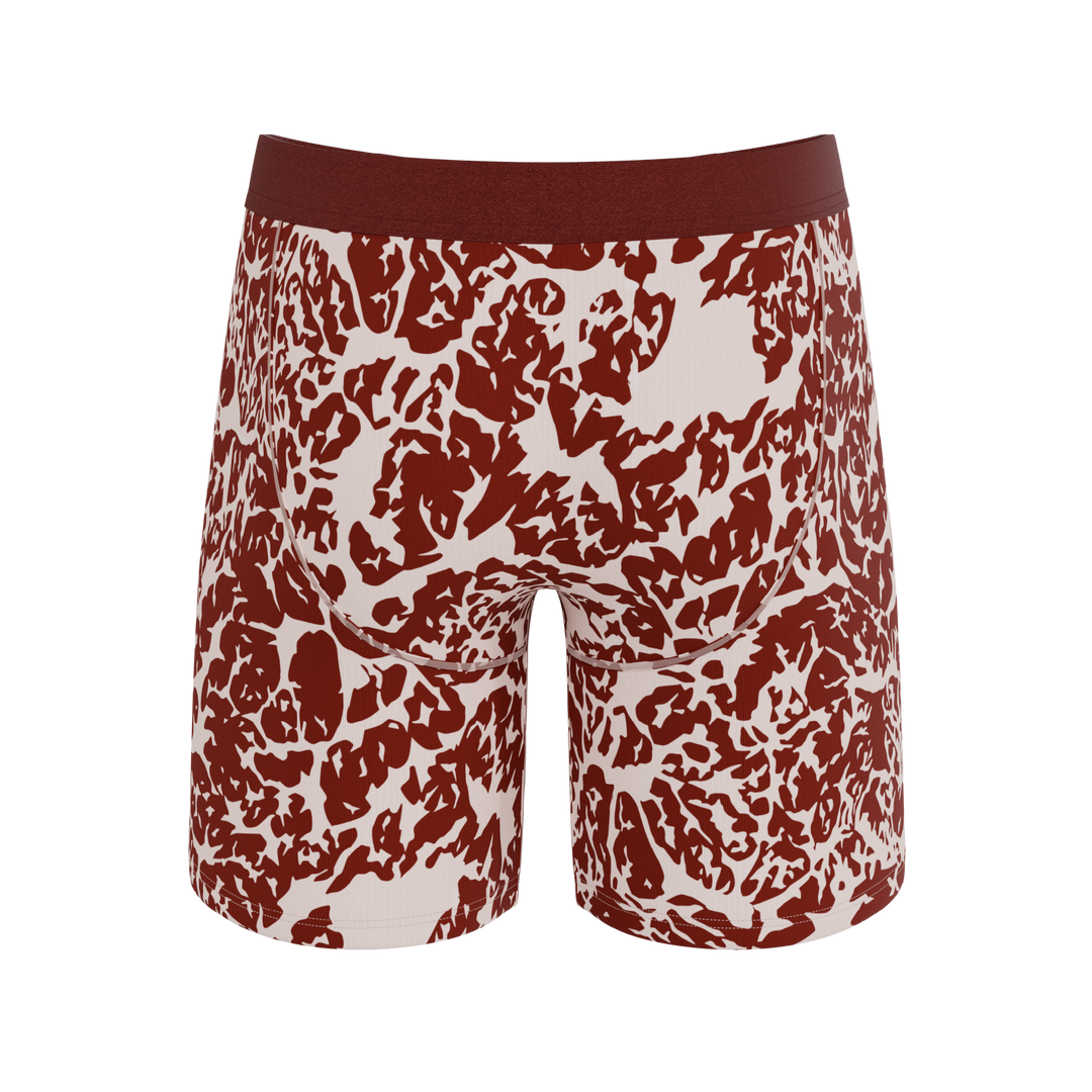 Shinesty The Tomahawk Meat Print Long Leg Ball Hammock® Underwear