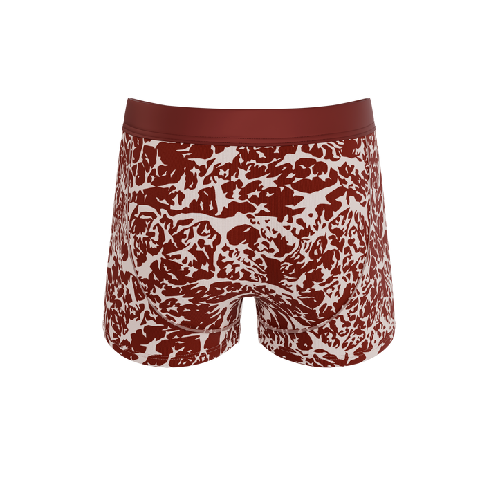 Shinesty Tomahawk Ball Hammock® Pouch Trunks | Marbled Meat Print