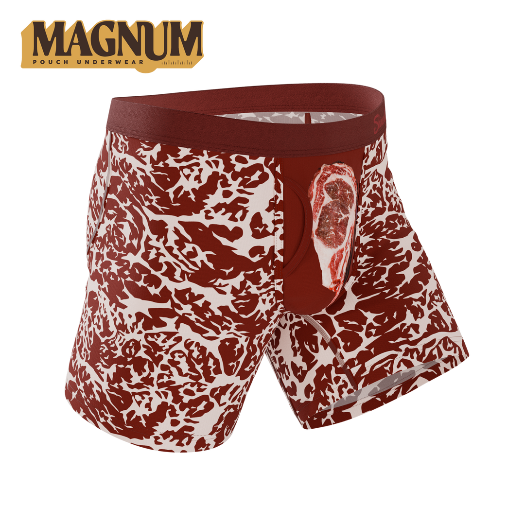 The Tomahawk Marbled Meat Ball Hammock® Magnum Big Pouch Underwear by Shinesty