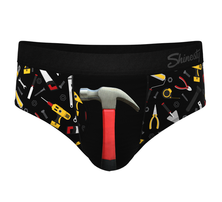 The Tool Belt Briefs | Hammer and Tools Ball Hammock® Pouch Underwear