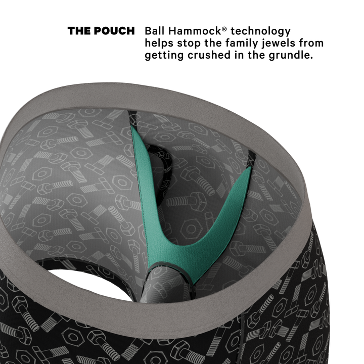 Shinesty Torque It Wrench Underwear | Ball Hammock® with Fly