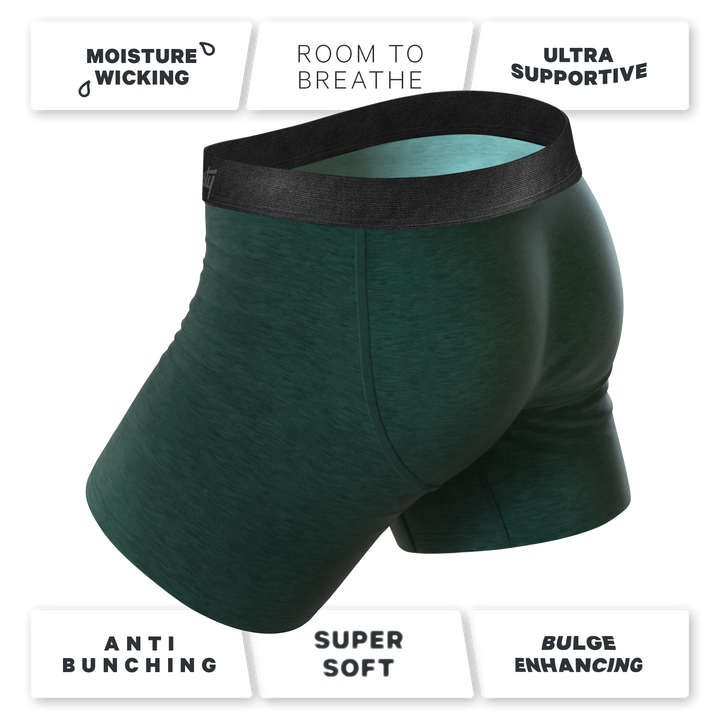 The Tree Falls | Forest Green Ball Hammock® Pouch Underwear