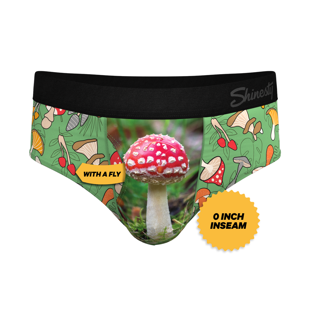 The Trip Advisor Mushroom Ball Hammock® Briefs - Shinesty Pouch Underwear
