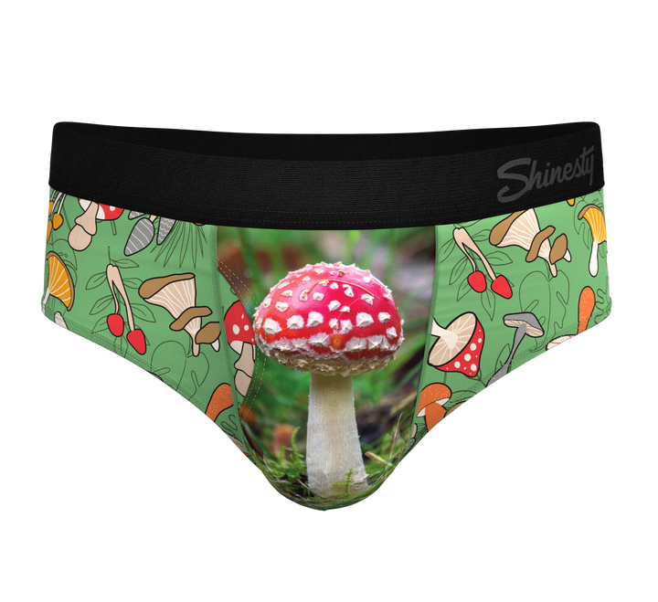 The Trip Advisor Mushroom Ball Hammock® Briefs - Shinesty Pouch Underwear