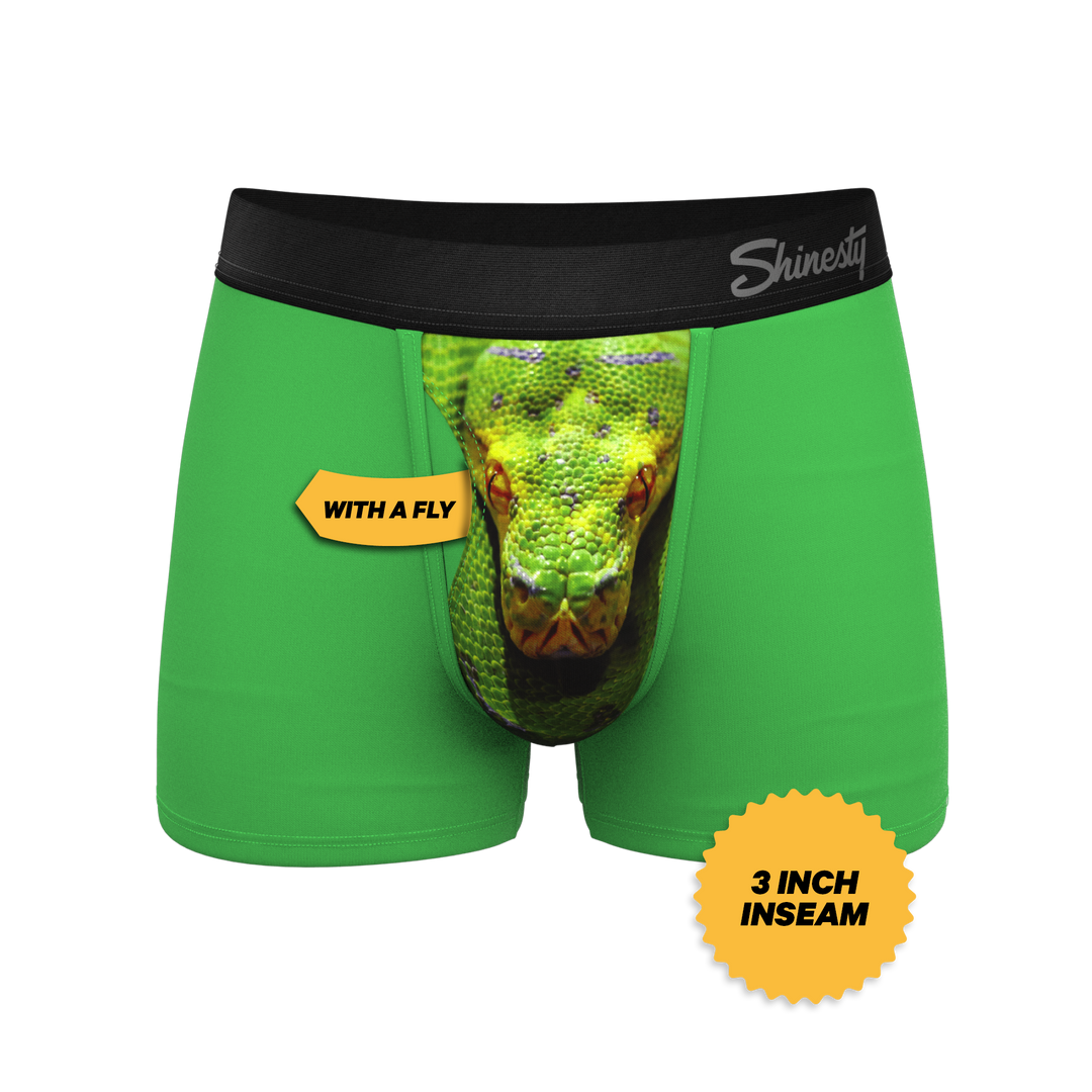 Shinesty "The Trouser Snake" Boa Ball Hammock® Pouch Trunks Underwear