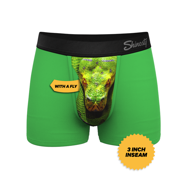 Shinesty "The Trouser Snake" Boa Ball Hammock® Pouch Trunks Underwear