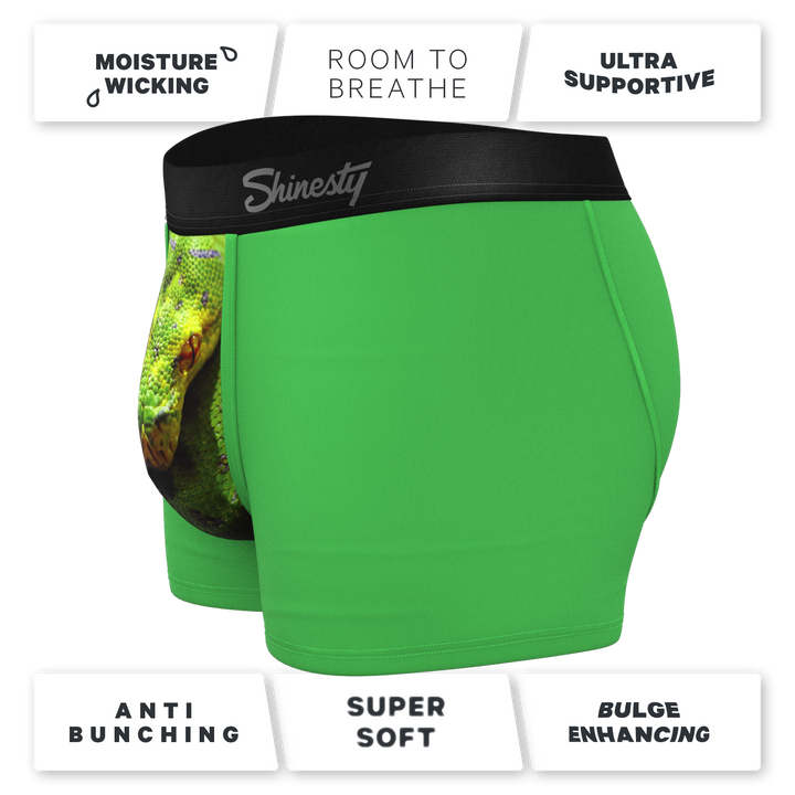 Shinesty "The Trouser Snake" Boa Ball Hammock® Pouch Trunks Underwear