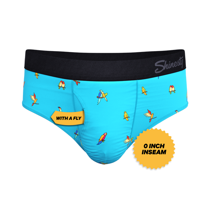 Shinesty "Tweet Yourself" Parrot Ball Hammock® Pouch Briefs - Tropical