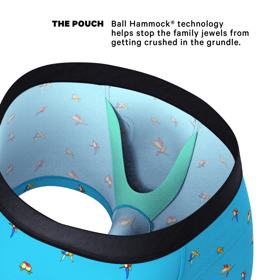 Shinesty "The Tweet Yourself" Parrot Ball Hammock® Pouch Trunks Underwear