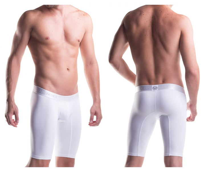 Mundo Unico Cristalino Microfiber Men's Boxer Briefs in White – men's microfiber boxer briefs Handmade in Colombia
