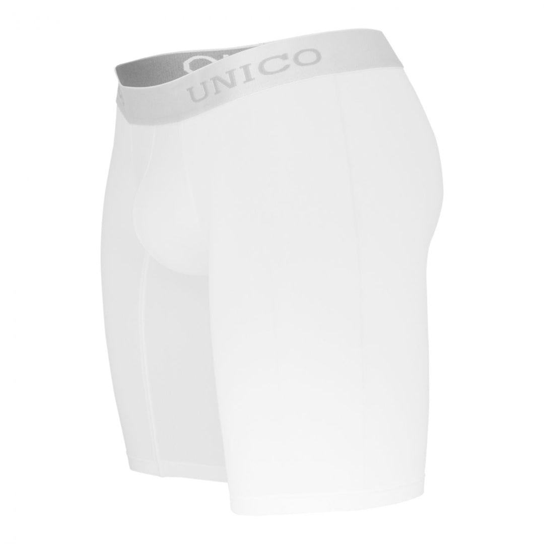 Mundo Unico Cristalino Microfiber Men's Boxer Briefs in White – men's microfiber boxer briefs Handmade in Colombia