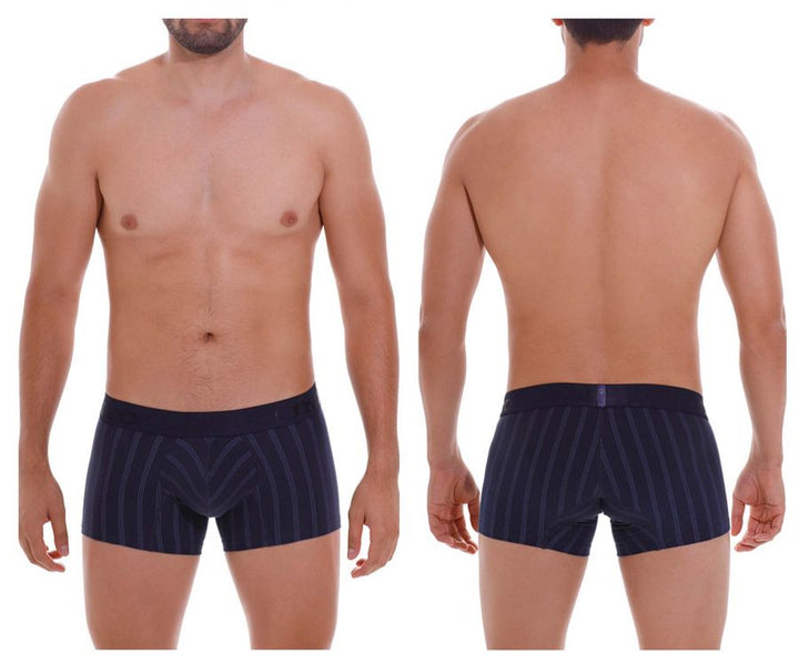 Mundo Unico Senda Men's Boxer Briefs in Dark Blue – men's boxer briefs Handmade in Colombia