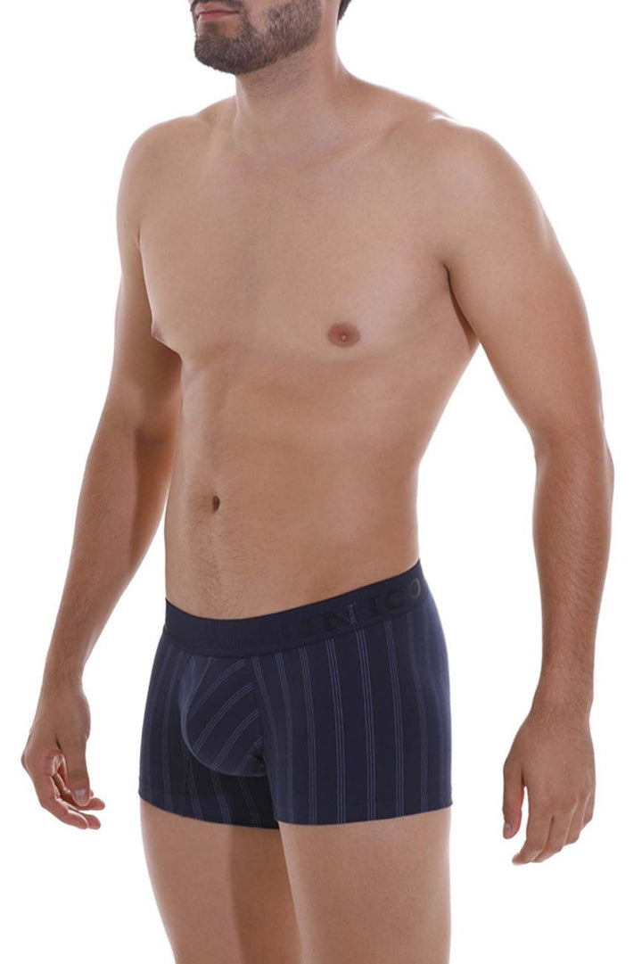 Mundo Unico Senda Men's Boxer Briefs in Dark Blue – men's boxer briefs Handmade in Colombia